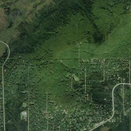 Musk Ox Alaska map(satellite map)