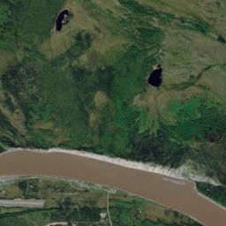 Eagle Village Alaska map(satellite map)