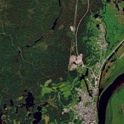 Pinega Satellite Map