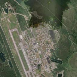 Eielson Air Force Base Satellite Map