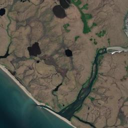 Sinuk Alaska map(satellite map)