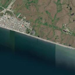 Nome Alaska map(satellite map)