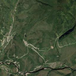 Chicken Alaska map(satellite map)