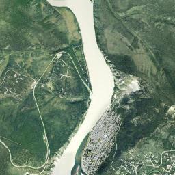 Dawson City Satellite Map