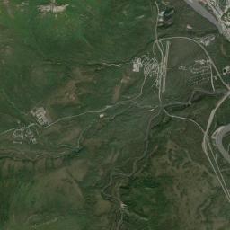 McKinley Park Alaska map(satellite map)