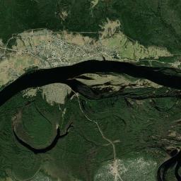 Koslan Satellite Map