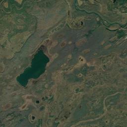 Telida Alaska map(satellite map)