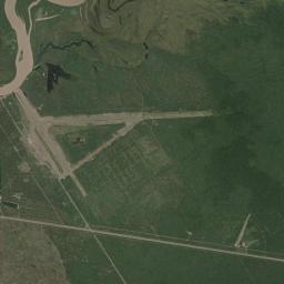 Tanacross Alaska map(satellite map)