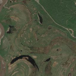 Tetlin Junction Alaska map(satellite map)