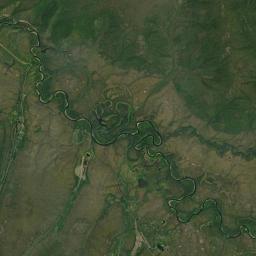 Ophir Alaska map(satellite map)