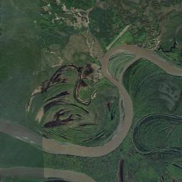 Medfra Alaska map(satellite map)
