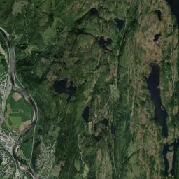 Midtre Gauldal Satellite Map