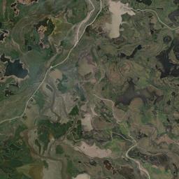 Kathakne Alaska map(satellite map)