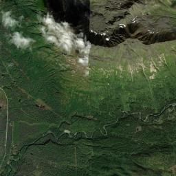 Chulitna Alaska map(satellite map)