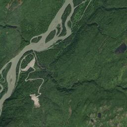Curry Alaska map(satellite map)