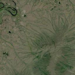 Iditarod Alaska map(satellite map)