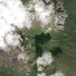 Nabesna Alaska map(satellite map)