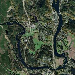 Nolby Satellite Map