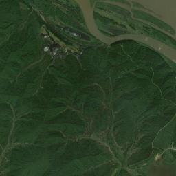 Gost Creek Alaska map(satellite map)