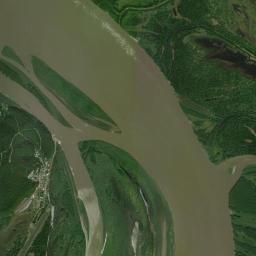 Holy Cross Alaska map(satellite map)