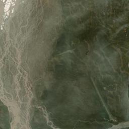 Chisana Alaska map(satellite map)