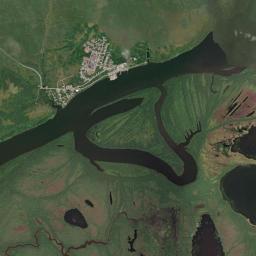 Saint Marys Alaska map(satellite map)