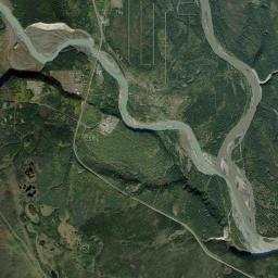 Copperville Alaska map(satellite map)