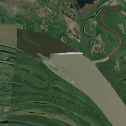 Takshak Alaska map(satellite map)
