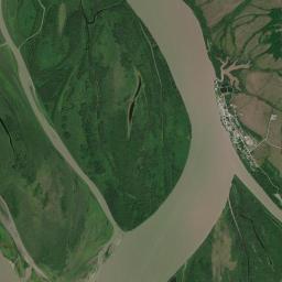 Marshall Alaska map(satellite map)