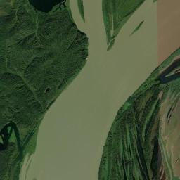 Kako Landing Alaska map(satellite map)