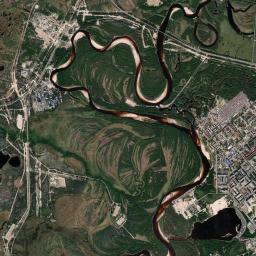 Lyantor Satellite Map