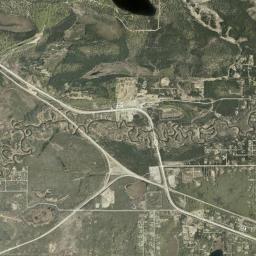 Houston Alaska map(satellite map)