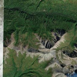 Lazy Mountain Alaska map(satellite map)