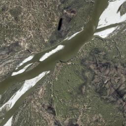 Susitna Alaska map(satellite map)