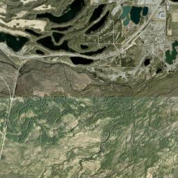 Matanuska Alaska map(satellite map)