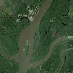 Lower Kalskag Alaska map(satellite map)