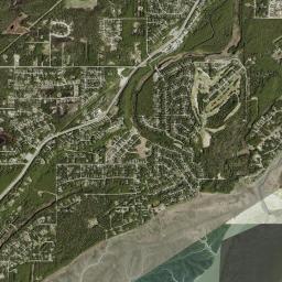 Knik-Fairview Satellite Map