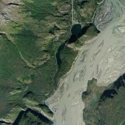 Chitina Alaska map(satellite map)