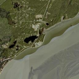 Knik Alaska map(satellite map)