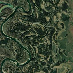 Itulilik Alaska map(satellite map)