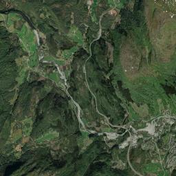 Gaular Satellite Map