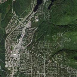 Eagle River Alaska map(satellite map)