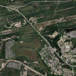 Solnechniy Satellite Map