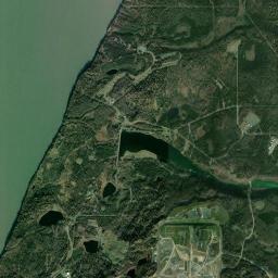 Tuomi Alaska map(satellite map)