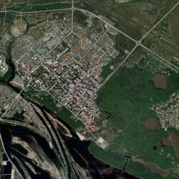 Langepas Satellite Map