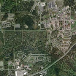 Fort Richardson Alaska map(satellite map)
