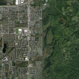 Homesite Park Alaska map(satellite map)