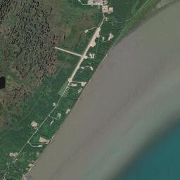 Beluga Alaska map(satellite map)