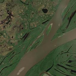 Tuluksak Alaska map(satellite map)
