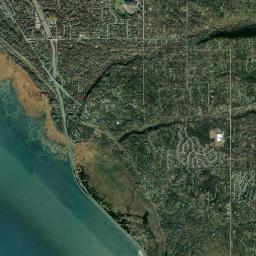 Potter Hill Alaska map(satellite map)